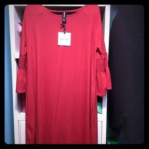 Agnes and Dora Red dress